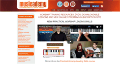 Desktop Screenshot of musicademy.com